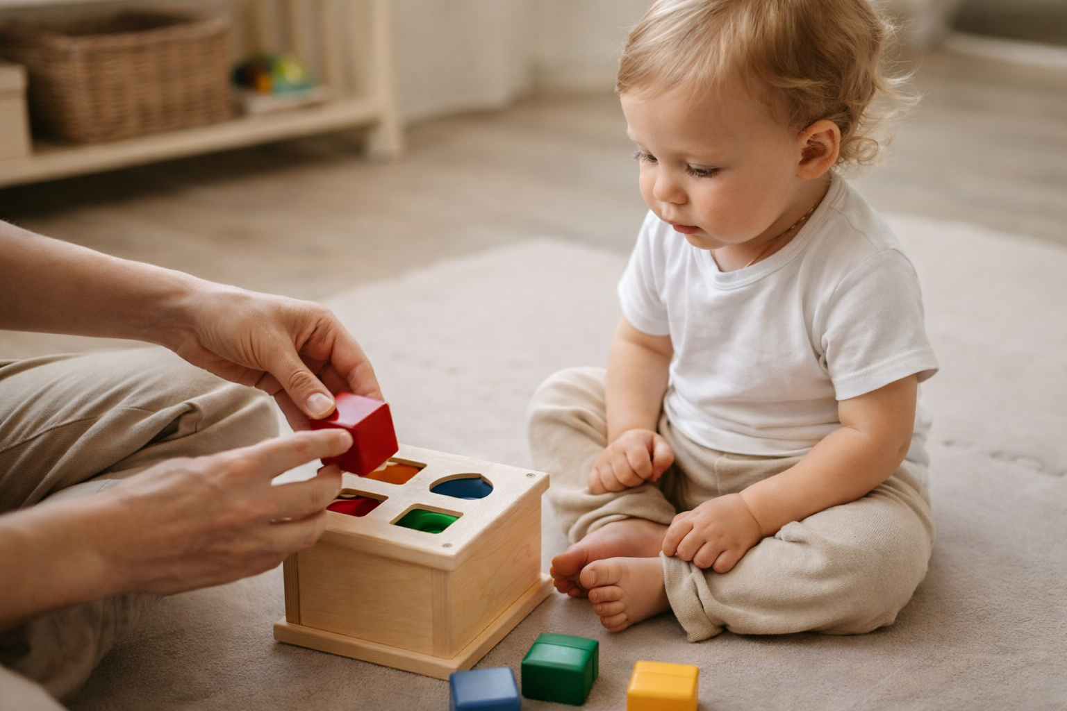 Útmutató a Montessori-játék bemutatásához