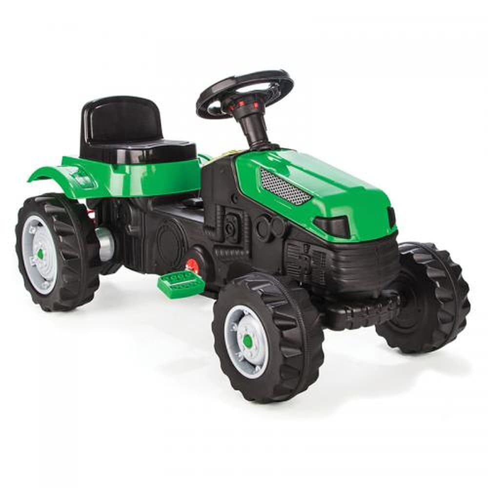 Pilsan pedálos traktor, zöld