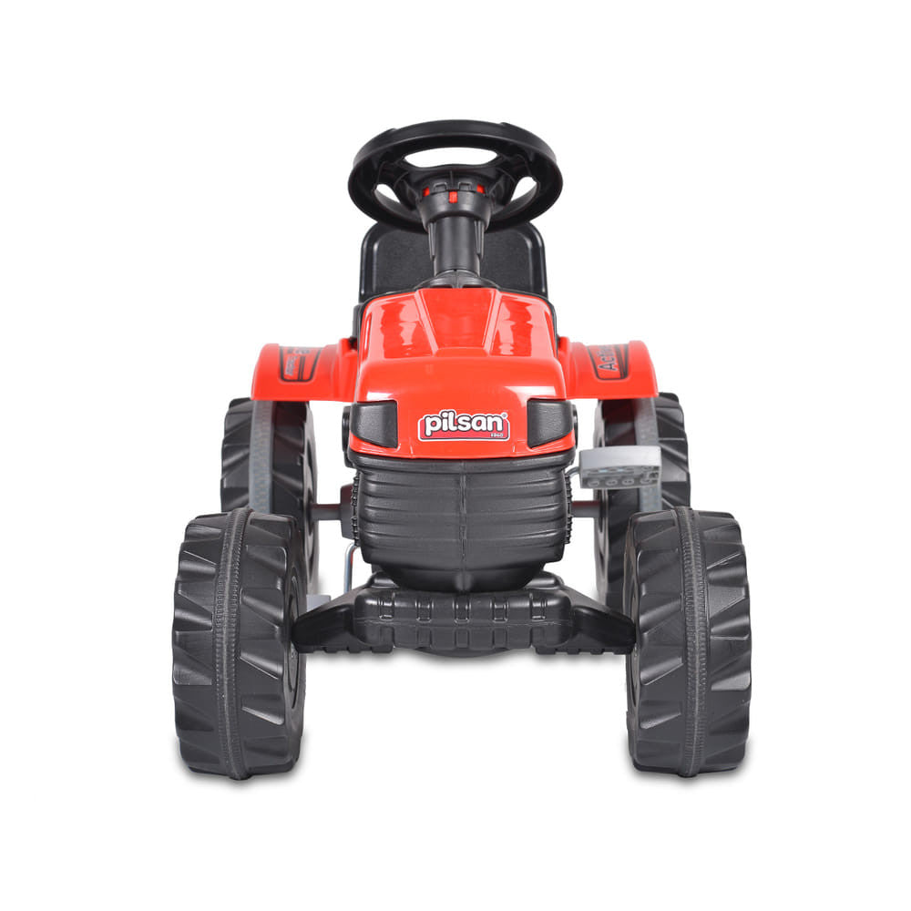 Pilsan pedálos traktor, piros