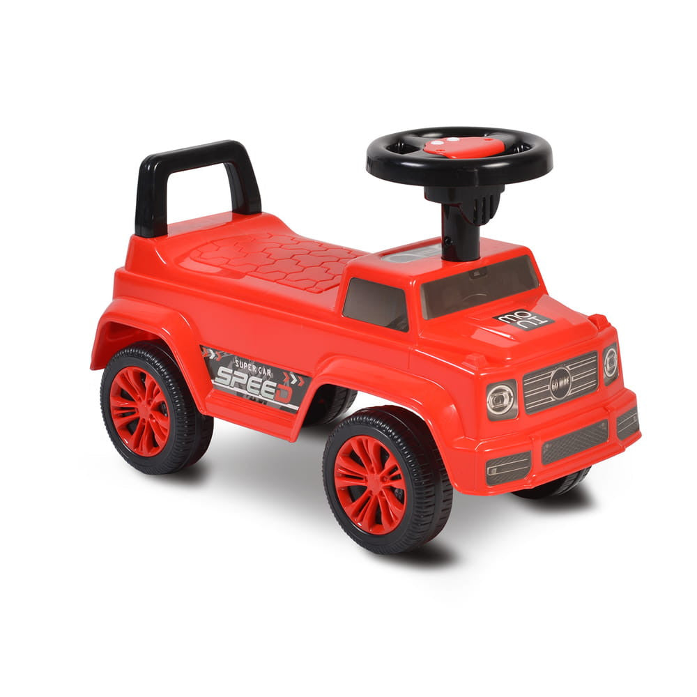 Moni Speed ráülős Jeep, piros