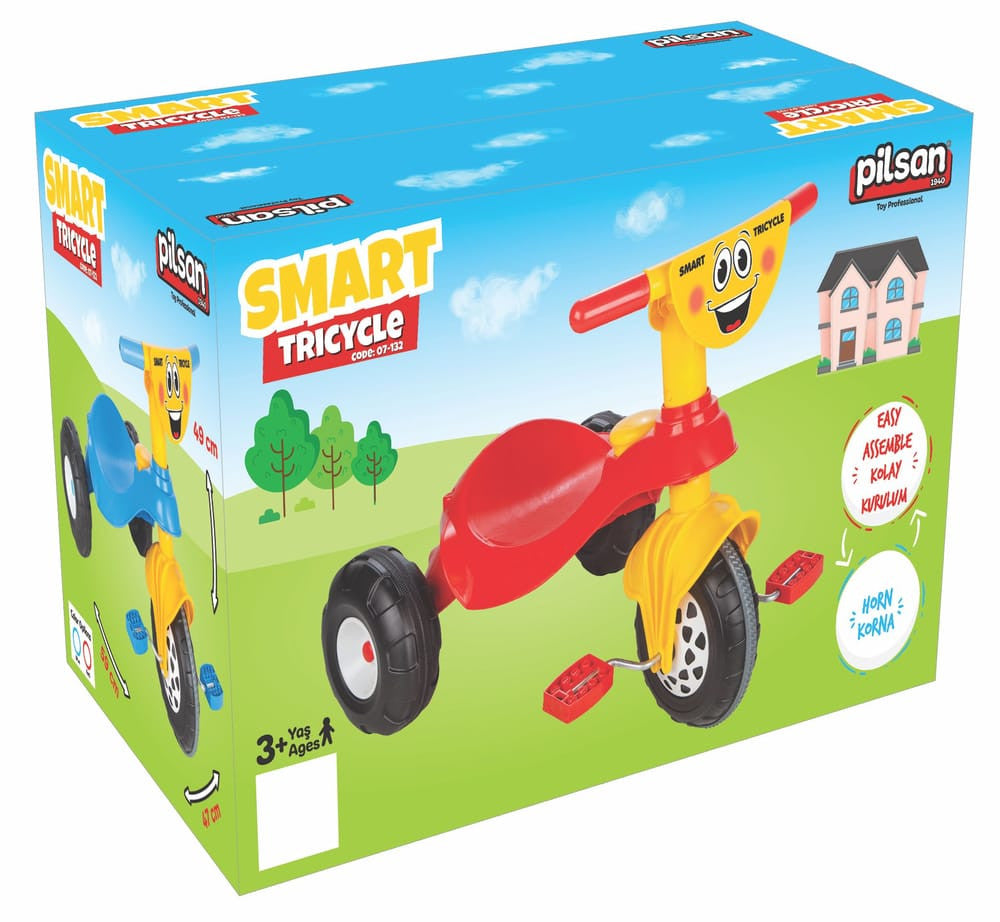 Pilsan Smart tricikli, piros
