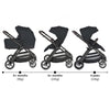 Cangaroo Macan 2in1 babakocsi, fekete