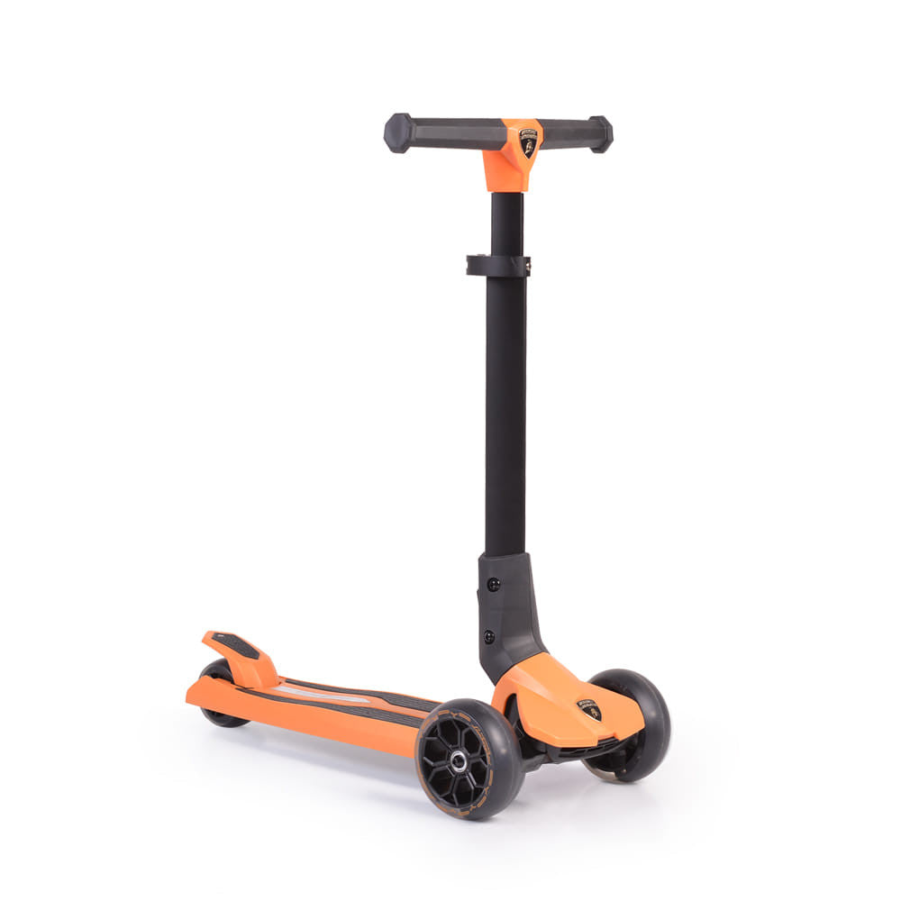 Lamborghini roller 3 kerekű, összecsukható, 50 kg-ig narancssárga