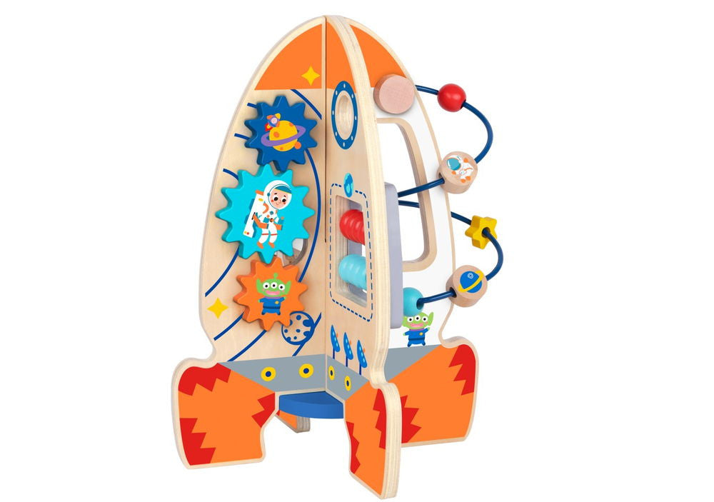 Tooky Toy fa rakéta activity játék