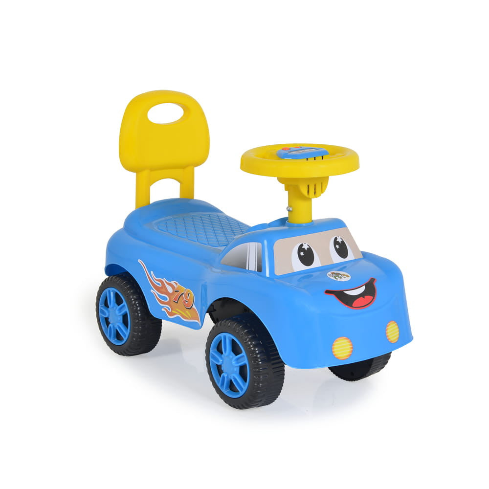 Moni Toys Keep zenélős bébitaxi, kék