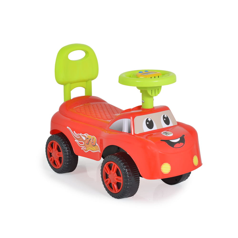Moni Toys Keep zenélős bébitaxi, piros