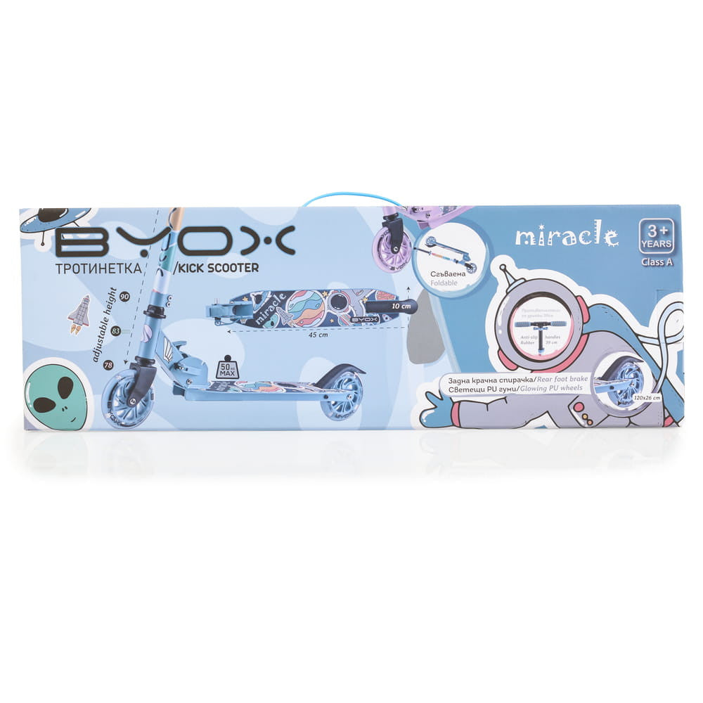 Byox Miracle roller, kék - Játéktündér webáruház