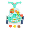 Moni Toys 2 az 1-ben járássegítő és aktivitási asztal, kék