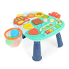Moni Toys 2 az 1-ben járássegítő és aktivitási asztal, kék
