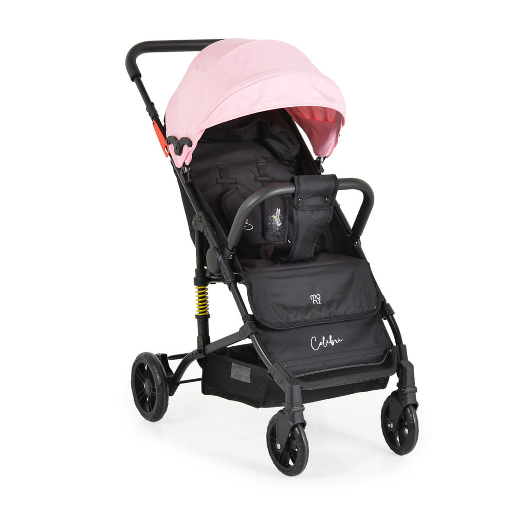 Moni Colibri sport babakocsi lapra csukható, szimpla első kerékkel, pink