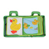Montessori foglalkoztató könyv textilből, Happy Farm