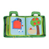 Montessori foglalkoztató könyv textilből, Happy Farm