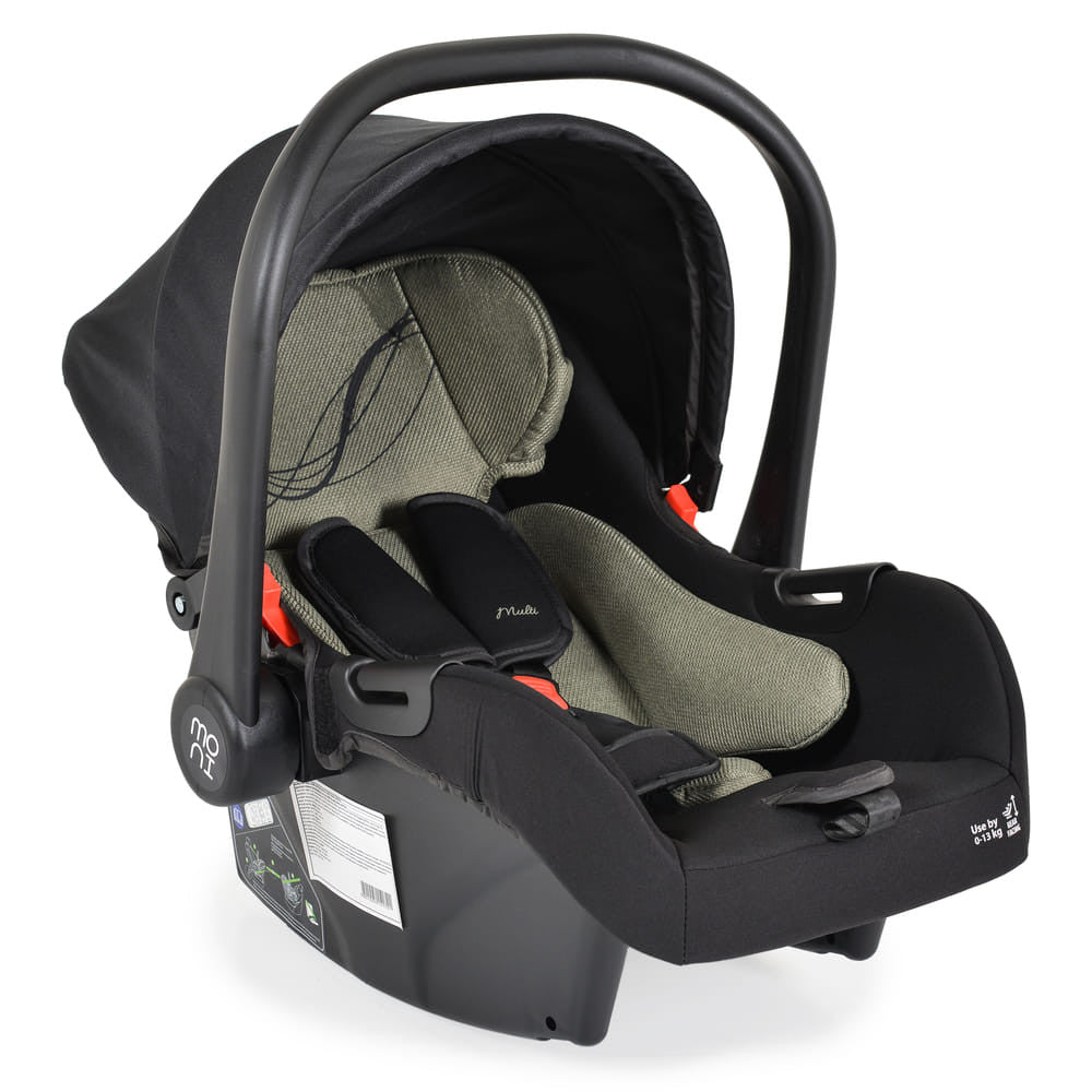 Moni Multi autós hordozó i-size 40-87cm, zöld