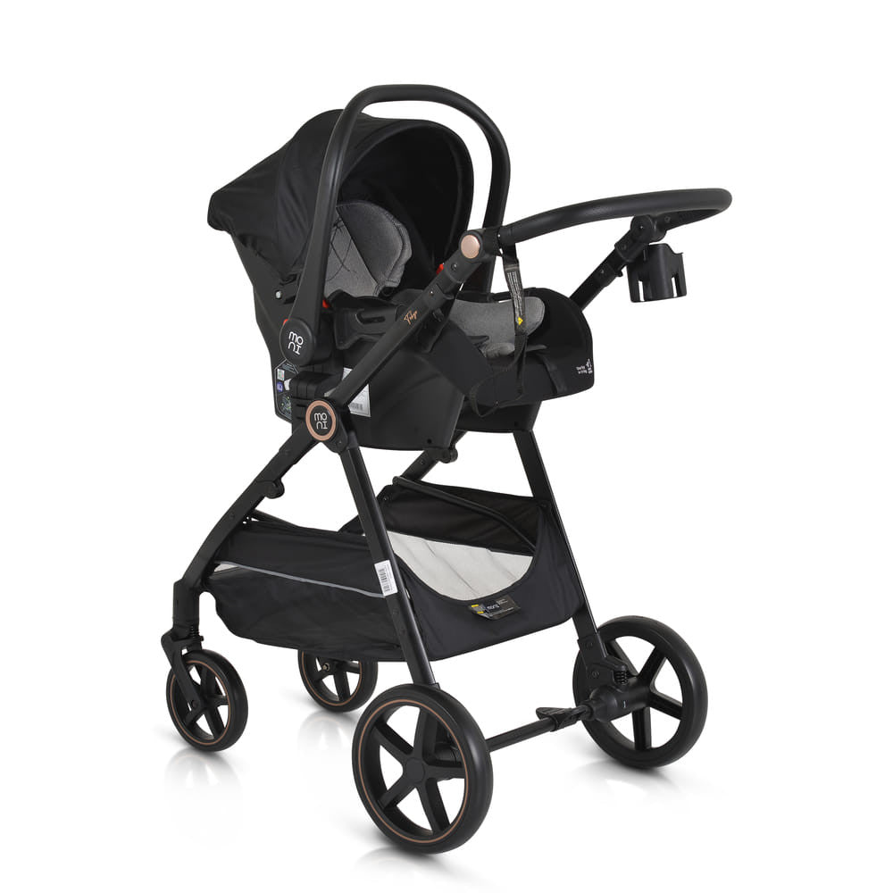 Moni Multi autós hordozó i-size 40-87cm, szürke - Játéktündér webáruház