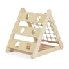 Moni Toys Pickler fa mászóka 3in1 csúszdával Montessori natúr 155 × 57 cm