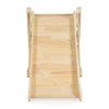Moni Toys Pickler fa mászóka 3in1 csúszdával Montessori natúr 155 × 57 cm