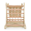 Moni Toys Pickler fa mászóka 3in1 csúszdával Montessori natúr 155 × 57 cm