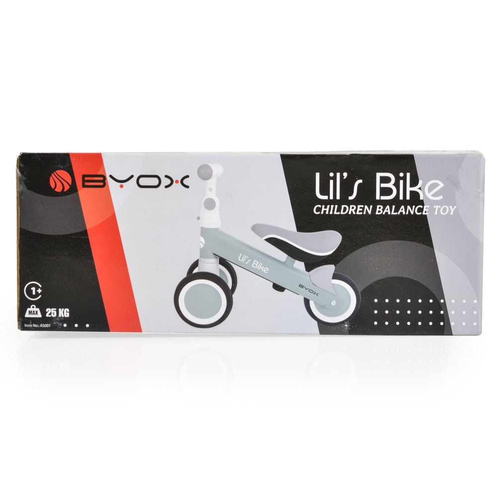 Byox Lil's mini 3 kerekű futóbicikli elfordítható kormánnyal, kék - Játéktündér webáruház