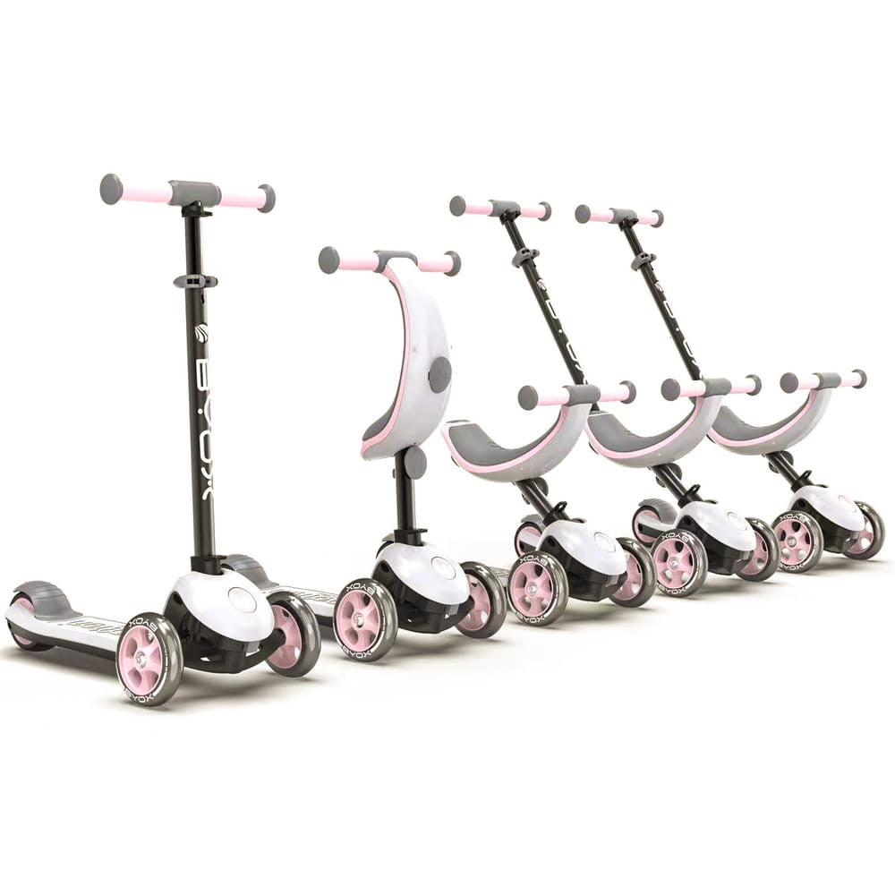Byox 4in1 Motion multifunkciós átalakítható roller, rózsaszín