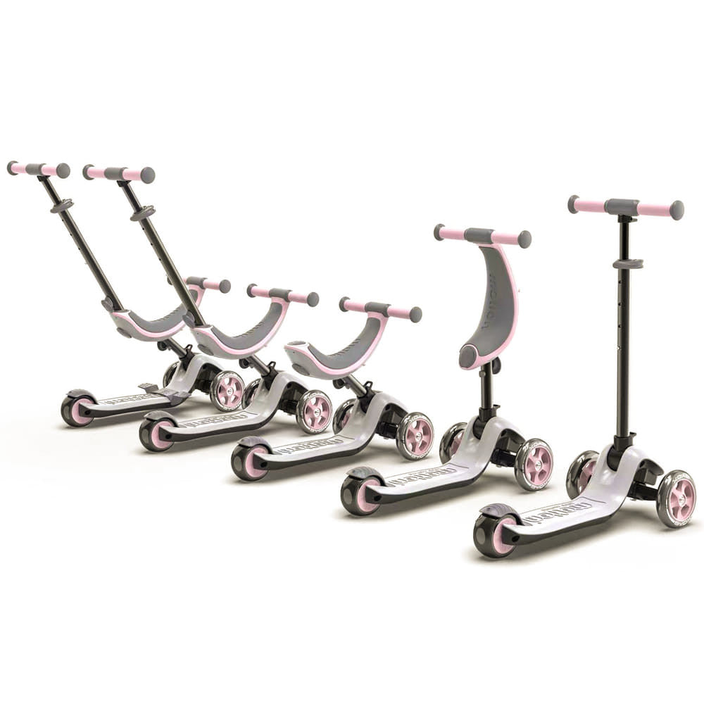 Byox 4in1 Motion multifunkciós átalakítható roller, rózsaszín