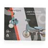 Byox Learn-to-Ride 2in1 mini futóbicikli és tricikli, fehér