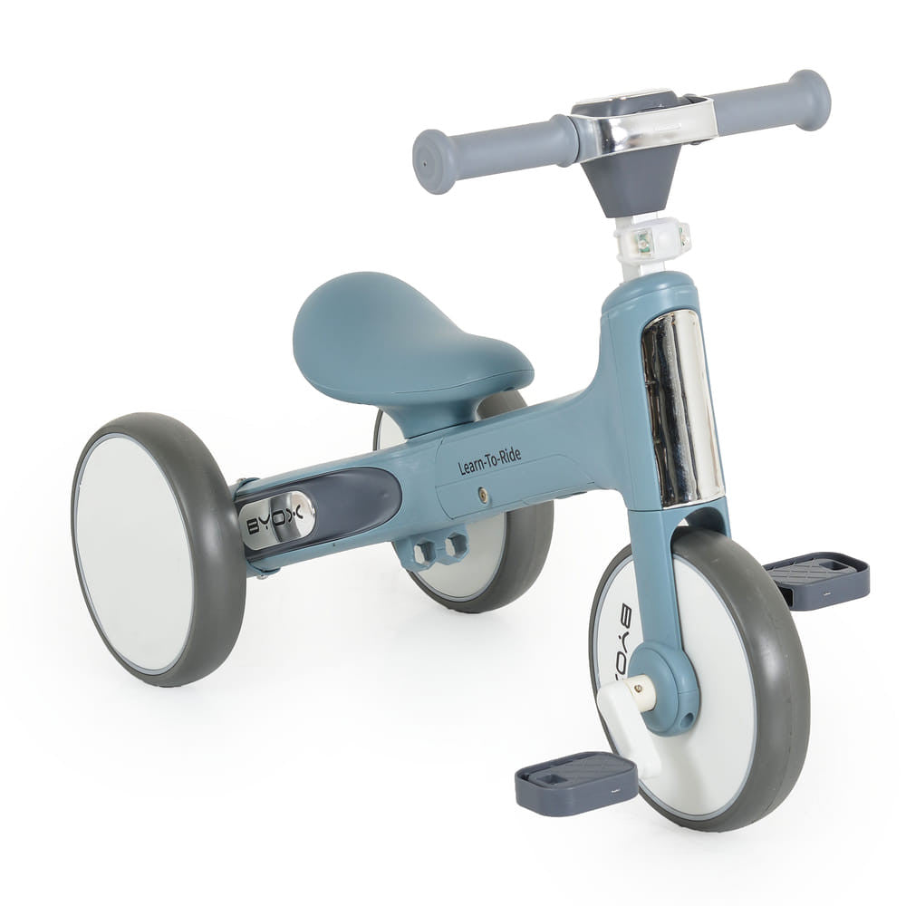 Byox Learn-to-Ride 2in1 mini futóbicikli és tricikli, kék
