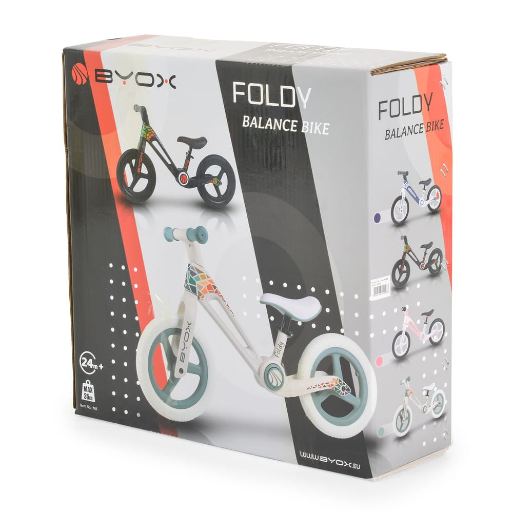 Byox Foldy futóbicikli összecsukható 35 kg-ig, kék - Játéktündér webáruház
