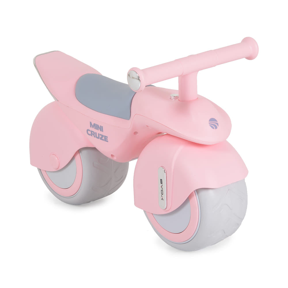 Byox Mini Cruze kismotor óriás kerekekkel, rózsaszín