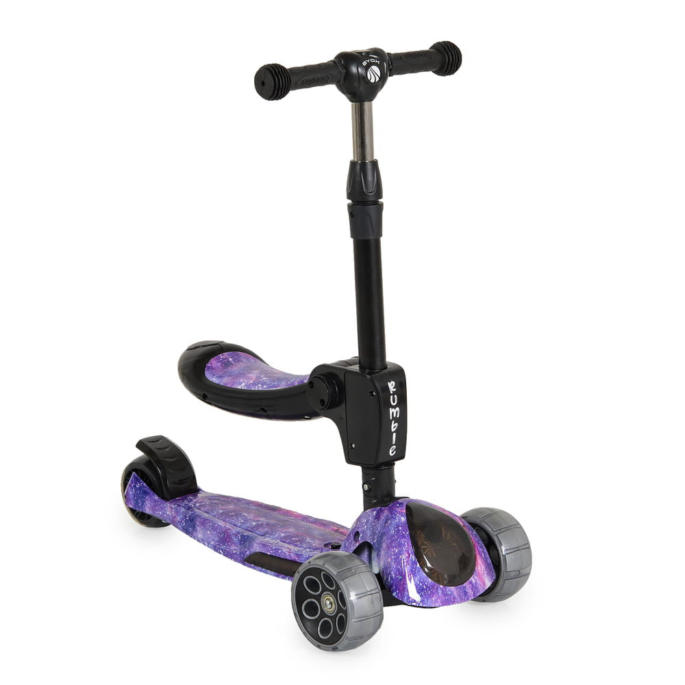 Byox Rumble roller ráülős, átalakítható, lila-fekete