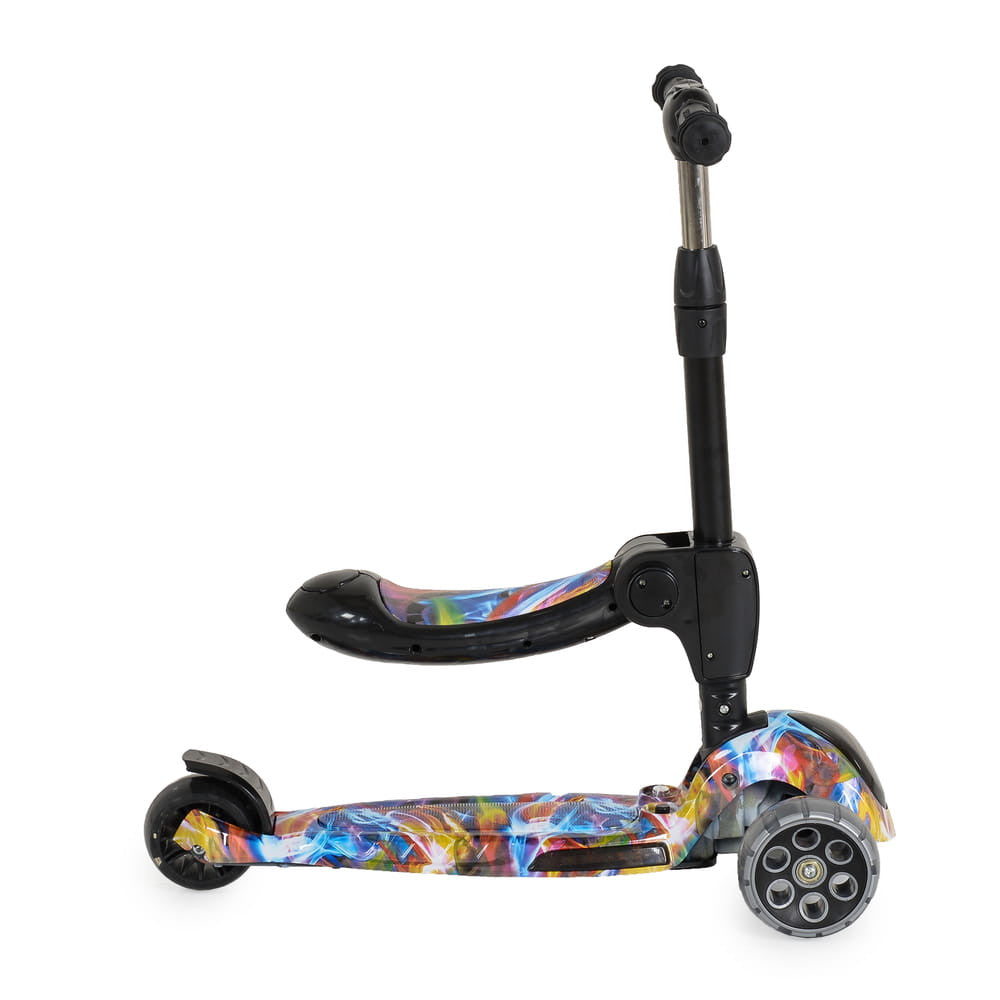 Byox Rumble roller ráülős, átalakítható, színes-fekete