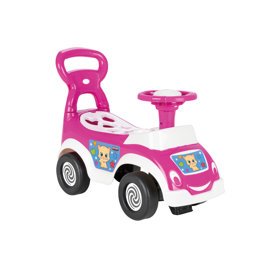 PILSAN bébitaxi ÚJ formabedobós 07828 PINK - Játéktündér webáruház