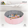 Labdamedence MELO 90 labdával összecsukható PINK - Játéktündér webáruház