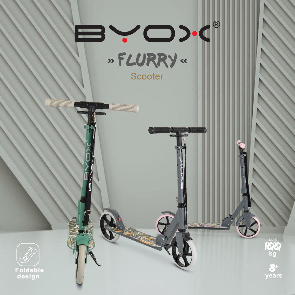 FLURRY roller nagy 2kerekű 100kg SÖTÉT ZÖLD - Játéktündér webáruház