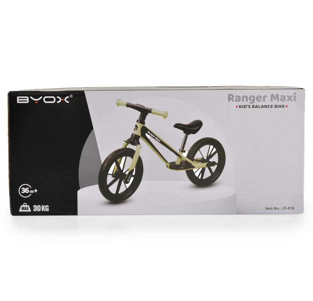 RANGER MAXI futóbicikli 12" ZÖLD - Játéktündér webáruház