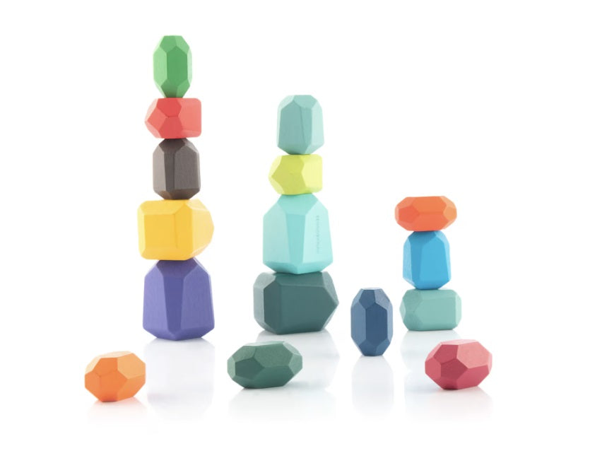 Montessori fa építőkövek 20 db-os