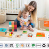 Montessori fejlesztő box, játékdoboz  7-12 hó