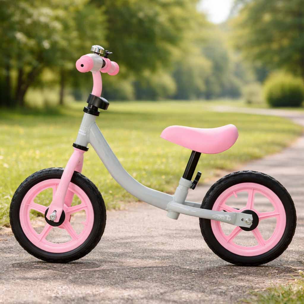 Trike Fix Balance futóbicikli gyerekeknek fehér-rózsaszín - Játéktündér webáruház