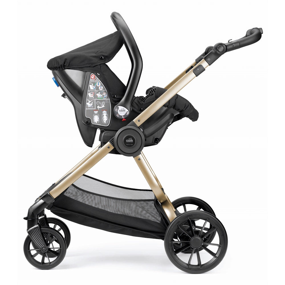 CAM Area Zero Plus i-Size autós babahordozó 40-75 cm, fekete - Játéktündér webáruház