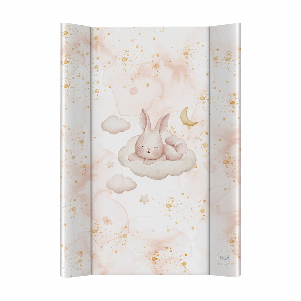 Ceba pelenkázó lap merev 2 oldalú 50x70cm ULTRA LIGHT Nyuszi alszik