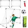 Gyerek focikapu 2 az 1-ben labdával és pumpával 143 × 110 cm - Játéktündér webáruház