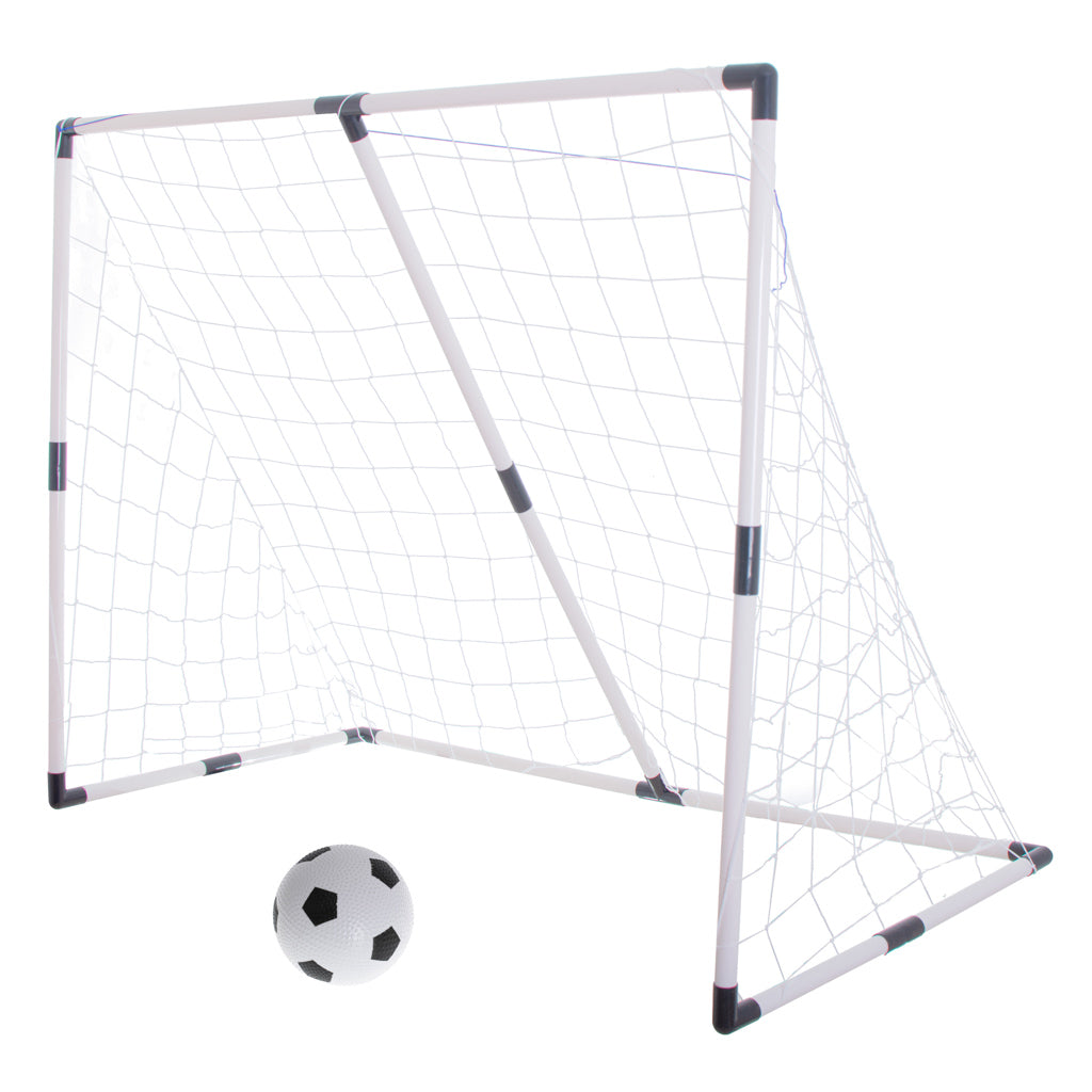 Gyerek focikapu 2 az 1-ben labdával és pumpával 143 × 110 cm - Játéktündér webáruház