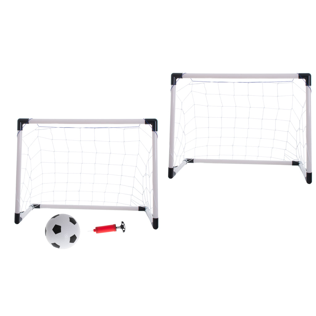 Gyerek focikapu 2 az 1-ben labdával és pumpával 143 × 110 cm - Játéktündér webáruház