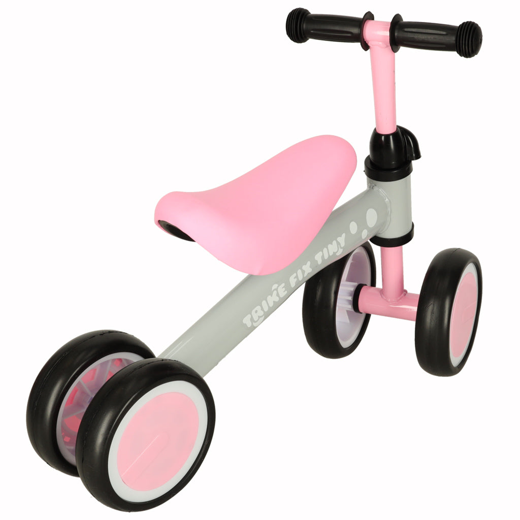 Négykerekű futóbicikli, rózsaszín - TRIKE FIX TINY - Játéktündér webáruház