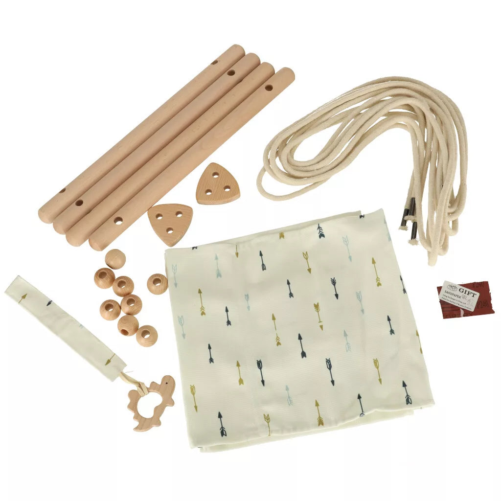 Fa hintaszék gyerekeknek – otthonra és kertbe - Játéktündér webáruház