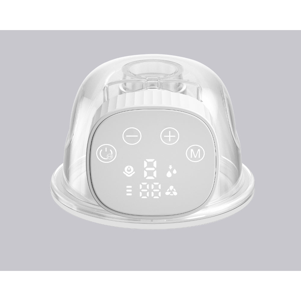 Kikkaboo Noa elektromos, viselhető mellszívó, fehér