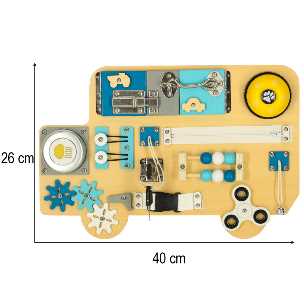 LULILO Buso sensory manipulation board - Játéktündér webáruház