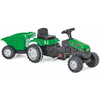 Pilsan pedálos traktor trélerrel, zöld