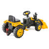 Pilsan traktor homlokrakodós, fekete-sárga