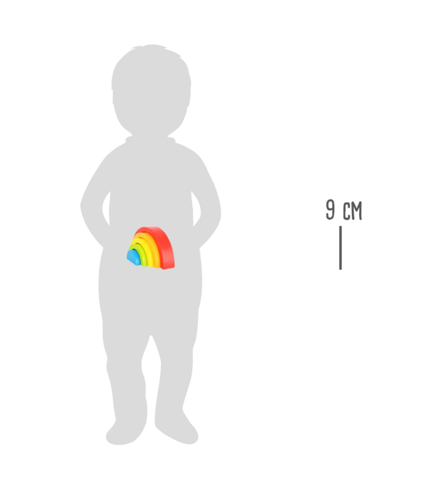 Montessori fa szivárvány, 5 részes - Játéktündér webáruház