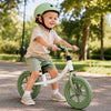 Trike Fix zöld futóbicikli csengővel